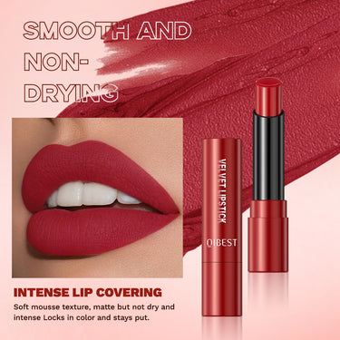Matte Velvet Matte Lipstick Easy To Color